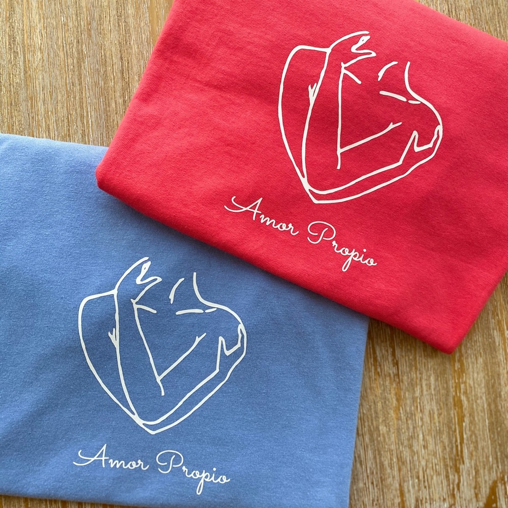 Amor propio | Self love short sleeve top